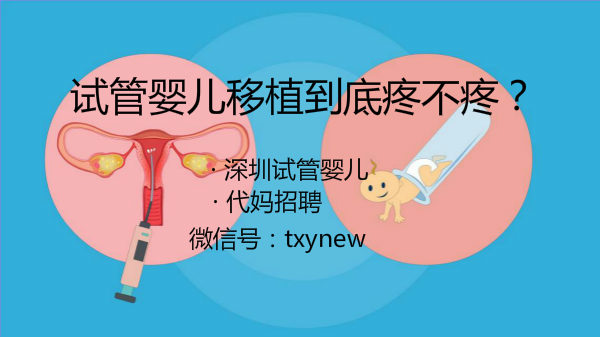 深圳市试管婴儿如何移植的？代妈移植疼不痛？
